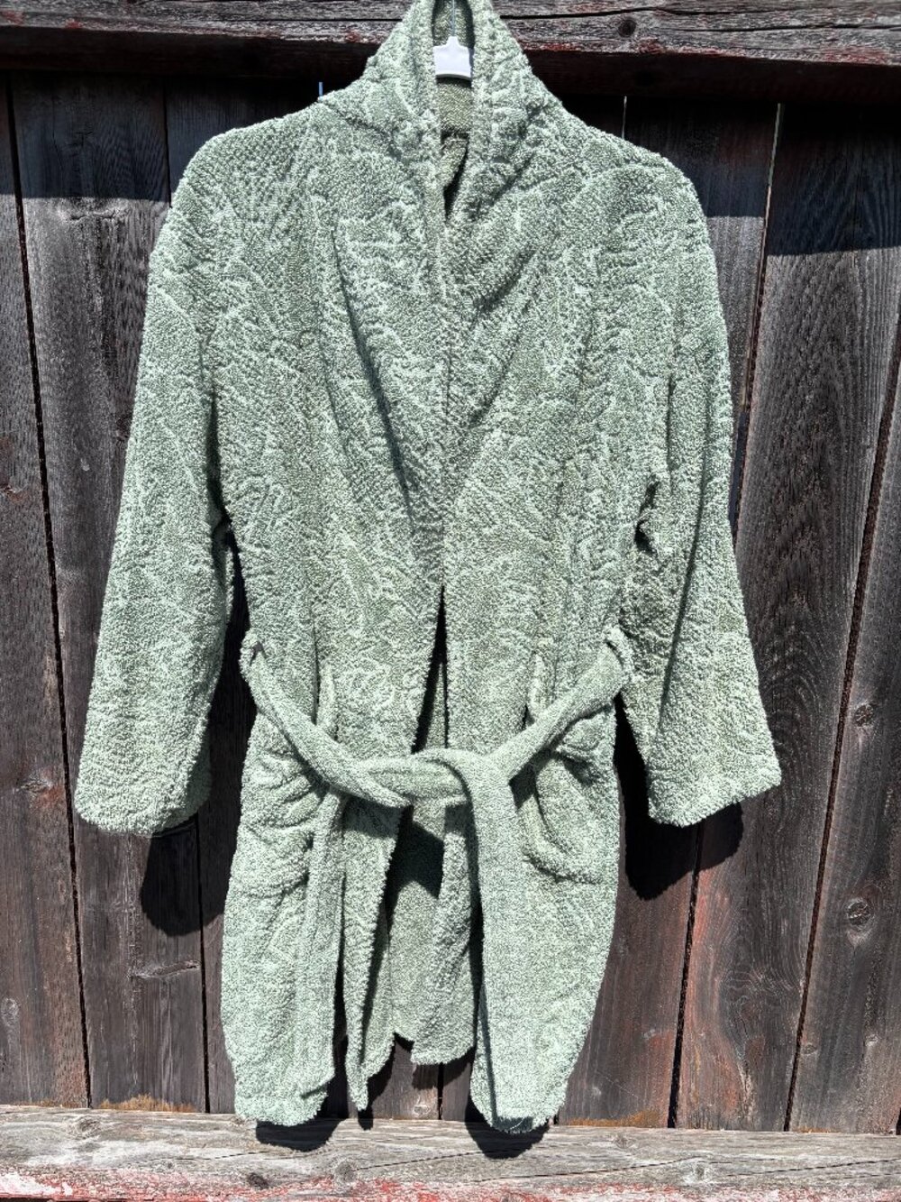 Sand Cloud Aquatic Turtle Robe - Sage